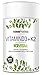 Produktbild sinob Vitamin D3+K2 - 5000 I.E + 200 g Vitamin K2 Depot 1 x 60 D3 K2 Kapseln Hochdosiert mit 99,7% Garantiert All-Trans MK7 (K2Vital® von Kappa) Für Vegetarier geeignet