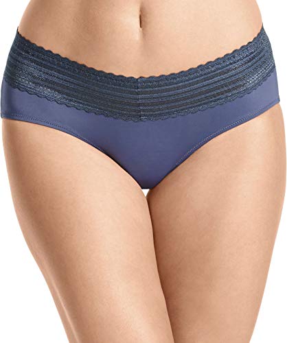 Image of Warner's womens No Pinching No Problems Dig-free Comfort Waist With Lace Cotton Hi-cut Rt2091p