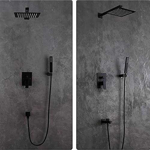 Système de douche mural anti-calcaire avec bec de baignoire - 3