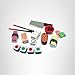 Melissa & Doug Sushi Slicing Wooden Play Food Set