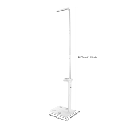 Miniatura 2 de Báscula digital profesional para médicos, báscula de oficina médica con pantalla LCD todo en uno, báscula profesional de médico para peso corporal y