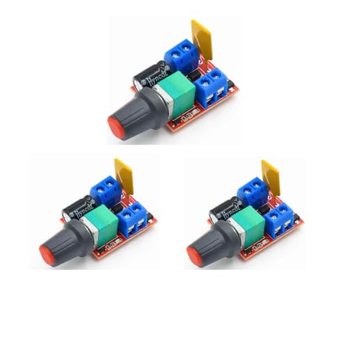 Motor PWM DC 5A interruptor regulador de voltaje ajustable para tira LED y ventilador