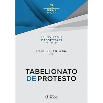 Capa do livro Tabelionato de Protesto - 7ª Ed - 2023
