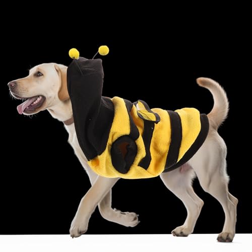Disfraz de abeja para perro y gato talla M miniatura 6