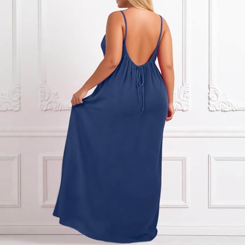 Robe longue grande taille fluide pour masquer les rondeurs