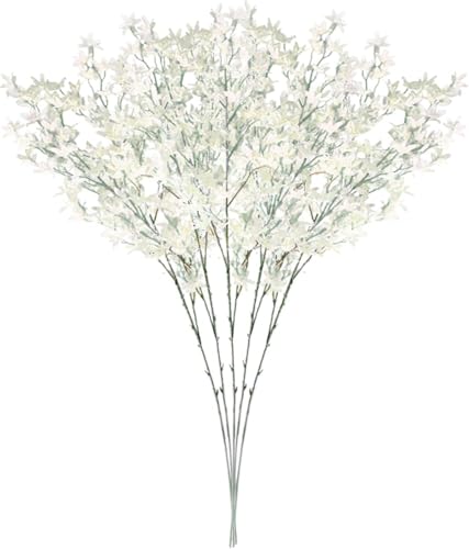 Flores Artificiales de orquídea Bailarina, orquídeas Oncidium de Seda de 99 cm con Tallo Largo para jarrones Altos, orquídea Phalaenopsis Artificial,