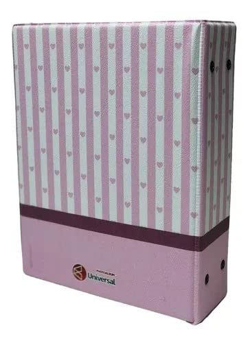 Álbum De Fotos Capa Meu Bebê Girafa Rosa Para 500 fotos 10x15