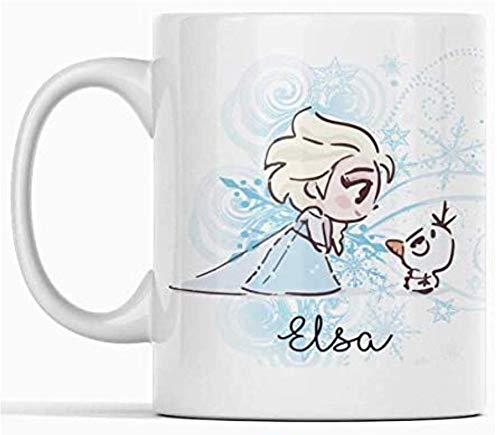 Clapper Taza Princesa Frozen Elsa. Taza Regalo Ceramica
