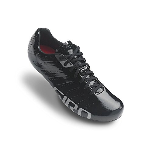 Giro Empire SLX Men Clipless Road Cycling Shoess - Black/Silver (2020), 45.5