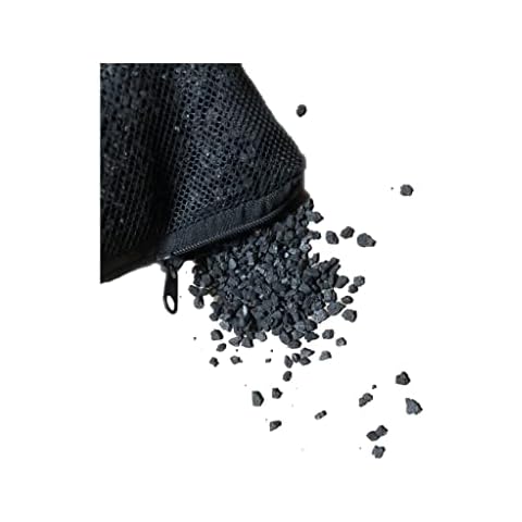 Wave Point 5 lbs Premium Activated Carbon Charcoal Granulated (Bulk) in 1 Filter Media Bag (FREE) for Aquarium Fish Koi Pond Canister Filter Reef Filters. *Also Good for Eliminating Cat Litter Smell Cover