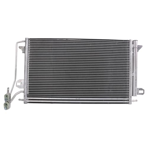 Image of TRQ A /C Condenser and Receiver Drier Assembly Compatible with 06-09 Ford Fusion 10-12 Fusion V6 3.5L 07-12 Lincoln MKZ Base Model 06 Lincoln Zephyr 06-09 Mercury Milan