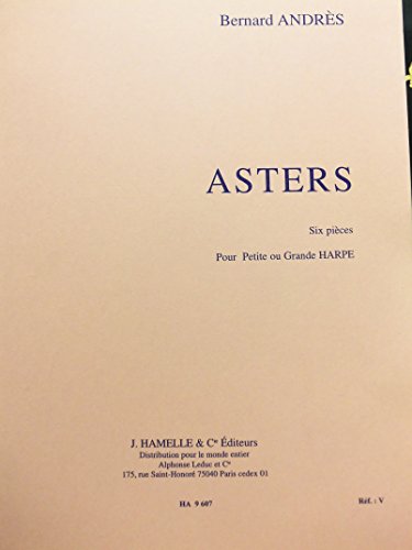 Acrospores Bernard ANDRES 3 pieces harpe pour vos concerts et examens