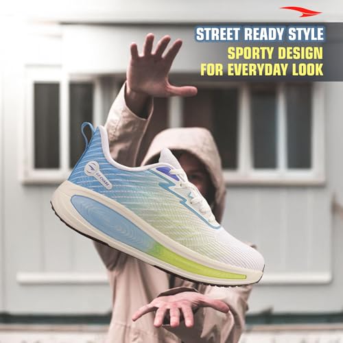 Image of ASIAN Navigator-05 Men's Running Shoes | Cushioned Midsole, Arch Support & High-Grip Sole | Breathable Upper for Daily Running, Gym & Active Wear
