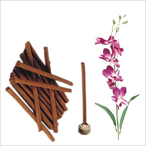 Image of Agnirva Dry Dhoop Batti Long Lasting Lavender Dhoop Sticks for Prayer (Without Charcoal and Bamboo) 150 gm Pack