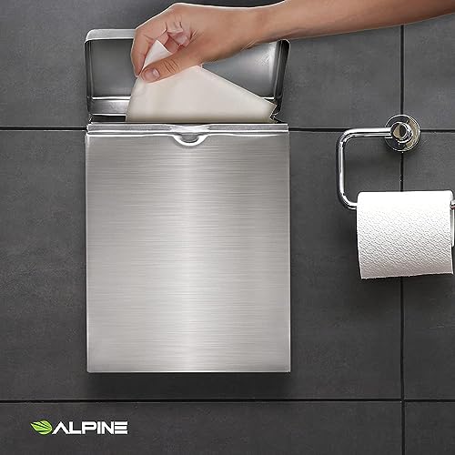 Alpine Industries 451-SSB Alpine Sanitary Napkin Receptacle thumb #6