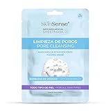 Skin Sense - Mascarilla Facial de Tela Biodegradable Coreana (1 Piezas) | Hecho en Corea | Ecológicas y Naturales -...
