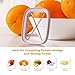 Potato Chipper Chip Cutter French Fry Cutter for Potatoes, 3 Blades Fast Cutting Potato Chip for French Fries, Food Dicer Chop Box for Vegetables Fruits