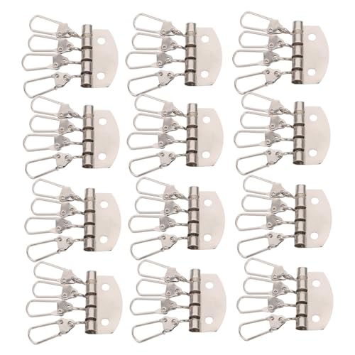 Homoyoyo 20piezas Llaveros Resistentes Para Casa y Mochilas Herrajes Decorativos Para Bolsos