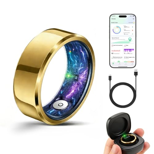 Smart Ring for Women(Size 9 Gold)