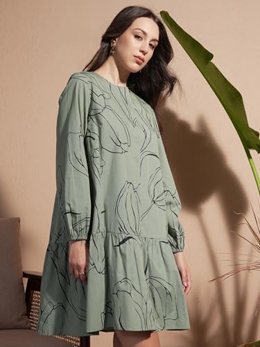 Image of Vishudh Women's Ethnic Dress | Regular Fit | Fashionable for Comfort