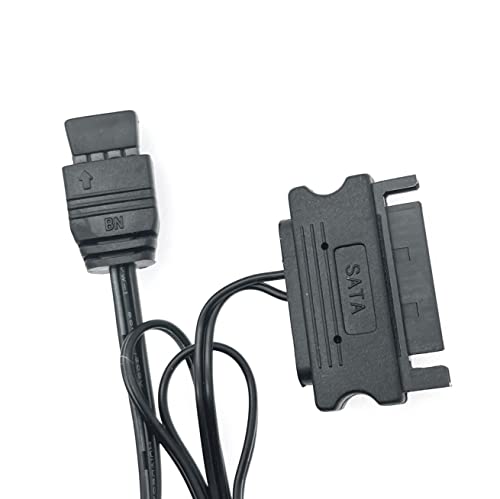 JZK 5V 3pin ARGB Controller SATA Power Supply, Built-in Light Mode, For Motherboard Without 5V ARGB or for DIY ARGB Fan, ARGB Light Strip, Lighting Board - Image 4