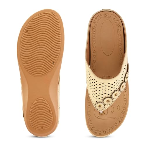 Image of Centrino Women's Sandals | Soft Cushioned Footbed for Extra Comfort | Stylish & Elegant Look for Ladies | Fashionable & Durable Sandal Comfort & Quality (9466)