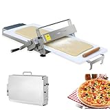 ◒【Ampia gamma di usi】Questo strumento può essere utilizzato non solo come pressa per impasto, ma anche come pressa per impasto per pizza, pressa per pasta fondente e pressa per pasta frolla. Il funzionamento manuale non richiede elettricità, rendendolo portatile e adatto per attività all'aperto o per l'uso in caso di interruzioni di corrente. Che tu sia un fornaio casalingo che prepara croissant fatti in casa o un proprietario di un bar che prepara l'impasto quotidiano