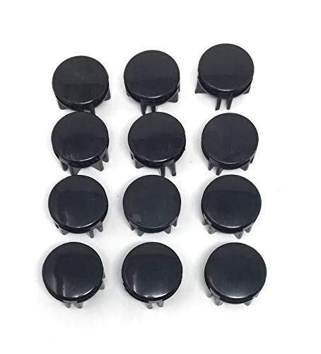 Set of 12 Black Wire Cube Plastic Connectors by Only Garment Racks