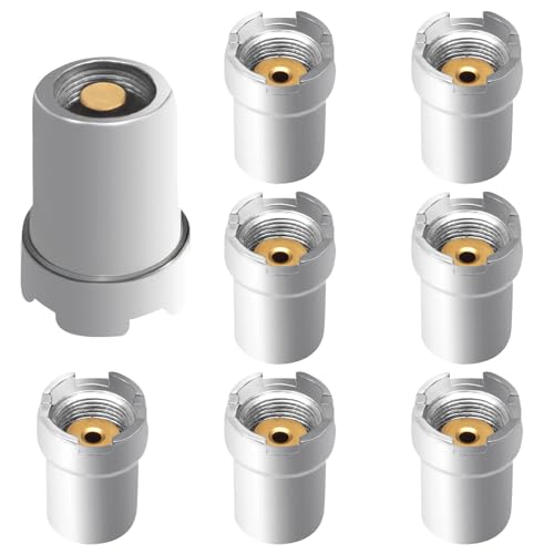 Image of 8Pcs 510 Stainless Steel Thread Screw Converter, Thread Adapter, Iron Soldering Adapter Connector Accessories for Electronic Equipment Circuit Board Repair