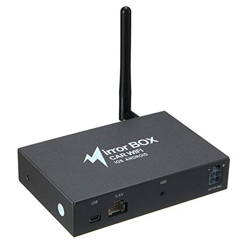 YONGYAO Coche WiFi Link Caja Convertidor de Espejo para Android iOS Adecuado para Airplay Miracast DLNA