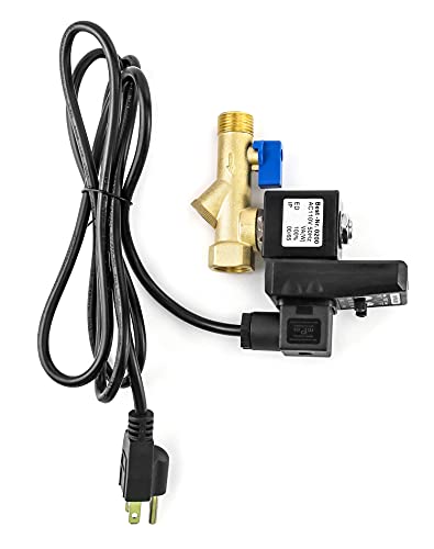 image for Qwork Electronic Drain Valve, 4 Pack AC 110V 1/2'' Integrated Automati
