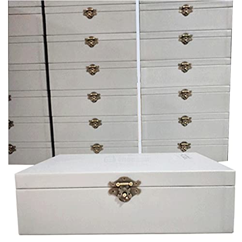 Image of WANLIAN Retro Style Buckle Lock Clasp Antique Hasps with Mounting Screws Used for Jewelry Box Ordinary Box Gift Box Wooden Case Cabinet Toolbox Vintage Toggle (Hasps, 65x30x21mm)