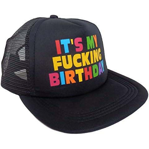 Sterling James Co. Funny Happy Birthday Hat - Birthday Decorations - 21st - 30th - 40th - 50th - Funny Birthday Party Supplies Multi Cover