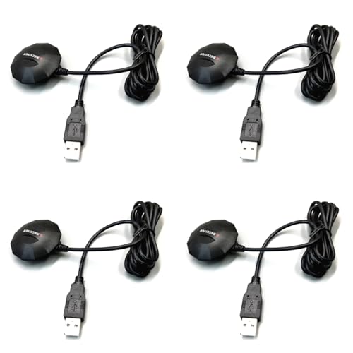 Módulo receptor GNSS USB NMEA 0183, pack 4 antenas GPS GLONASS que sustituyen al modelo BU-353S4