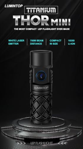 Lampe de poche LEP Thor Mini rechargeable pour camping et randonnee