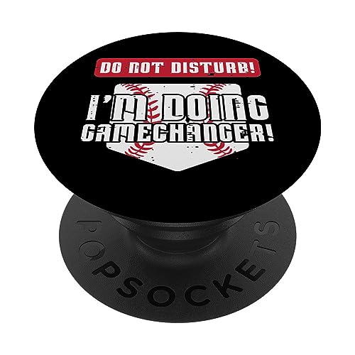 Baseball Do Not Disturb Doing Gamechanger Hombres Mujeres Niño Niños PopSockets PopGrip Intercambiable