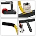 biosplot Adjustable Wheel Dolly, Heavy Duty Rolling Truck Tire Dolly, 440 LBS Tire Lifting Tool, Moving Tool Cart Wheel Lift for Automotive Repair Shops, Garages, and Tire Retail Outlets