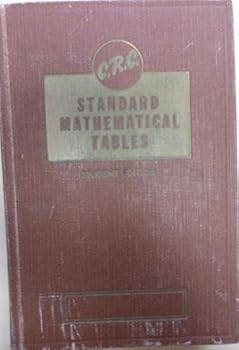 Hardcover C. R. C. Standard Mathematical Tables Student Edtion Book