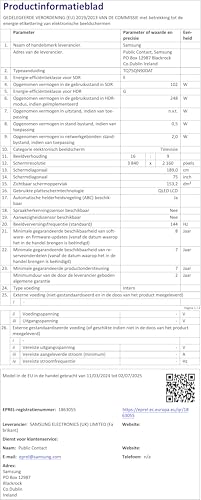 SAMSUNG Neo QLED TV 4K 2024 75QN90D 75 Zoll Smart TV mit verbesserter 4K-Auflösung, mehr Lautsprecher als je zuvor mit Q-Symphony, dem besten Smart TV und gewinnen Sie alle Spiele mit Motion SAMSUNG Neo QLED TV 4K 2024 75QN90D 75 Zoll Smart TV mit verbesserter 4K-Auflösung, mehr Lautsprecher als je zuvor mit Q-Symphony, dem besten Smart TV und gewinnen Sie alle Spiele mit Motion