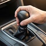 【DISEÑO ERGONÓMICO Y TACTO AGRADABLE】: La forma adaptada a la mano y textura suave proporcionan mayor comodidad, mejorando la experiencia de conducción y añadiendo un toque de lujo al habitáculo del vehículo