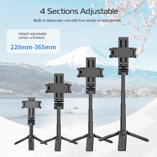 Ulanzi JJ02 Selfie Stick Tripod, Extendable Grip Phone Tripod thumb #2