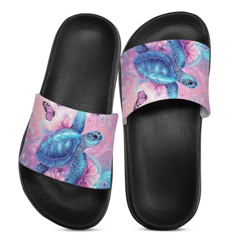 Image of Slides for Boys Girls Quick Drying Kids Slides Sandals Non-Slip