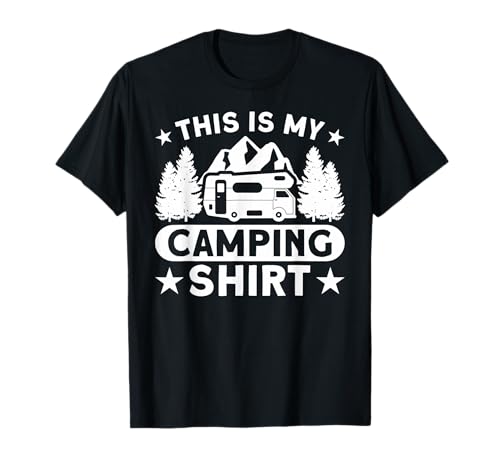 Camisa de autocaravana RV Camper This Is My Camping Camiseta