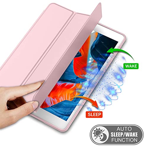 BXGH iPad Pro 11 Inch Case 2022(4th Gen)/2021(3rd Gen) with Pen Holder, Trifold Stand Smart Case with Soft TPU Backing - Image 4
