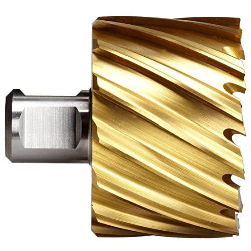 Jancy Slugger By Fein - Hss Dura Annular Cutter With Tin Coating - 3/4 Inch Shank Diameter, 1 Inch Cutting Depth, 7/16 Inch Cutter Diameter - 63134111113 #TOP4