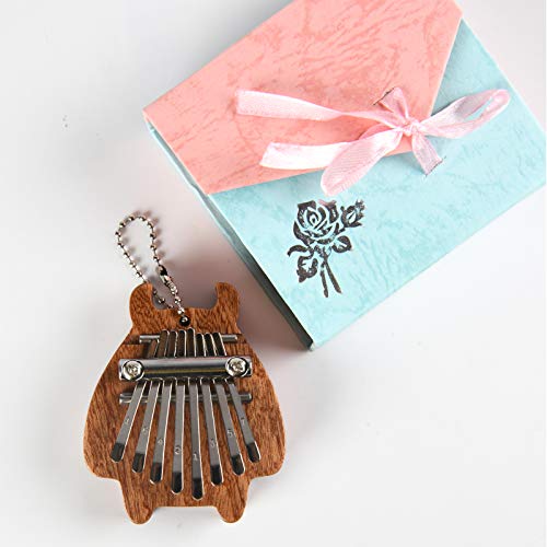 Mini-Kalimba mit 8 Tasten, exquisites Daumenklavier und Marimba - Image 7