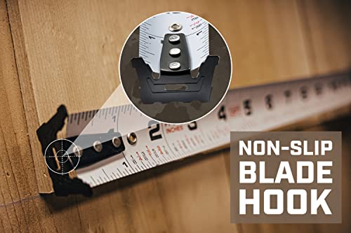 Spec Ops Tools Tape Measure for Measuring & Layout, 1 1/8" Double-Sided Blade and Military-Grade Composite Case, 16 Foot + 25 Foot by Spec Ops - Image 6