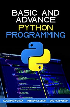 Basic and Advance: Phython Programming : Amazon.in: Books