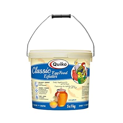 Quiko Classic - Egg Food 5 kg - Breeding Food for all Ornamental Bird Species