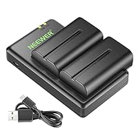 Algopix Similar Product 15 - Neewer NPF550 Battery Charger Set